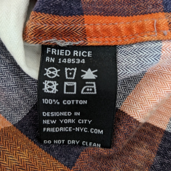 Fried Rice NYC button up sz M - Picture 2 of 8